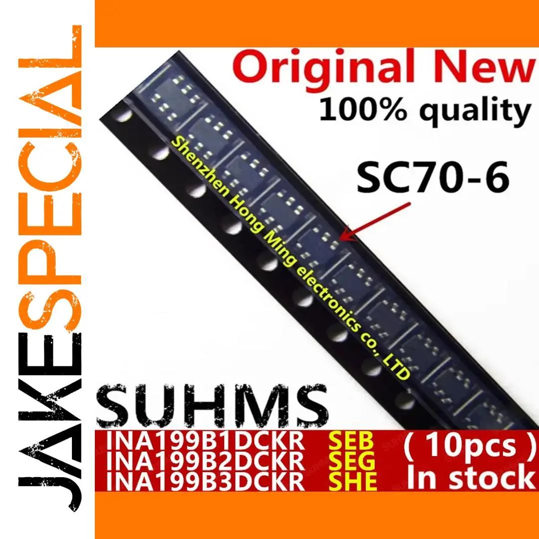 INA199 Voltage Regulator Set - 10 Pack 1 INA199 Voltage Regulator Set - 10 Pack