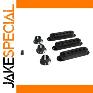 Black Guitar Parts Set for SSS Guitars