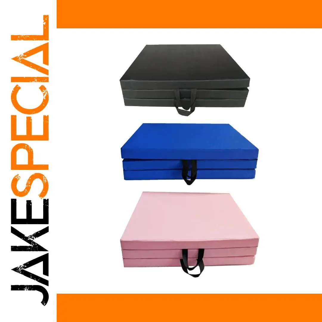 Foldable 180cm x 60cm x 5cm Exercise Yoga Mat 1 Foldable 180cm x 60cm x 5cm Exercise Yoga Mat