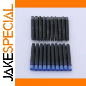 Vibrant Universal Fountain Pen Ink Cartridges Set