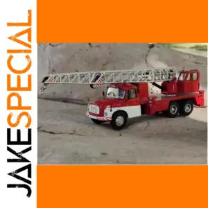 1:43 Scale Rescue Fire Truck Model