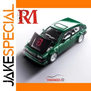 Green Romeo GTV6 1:64 Die-Cast Model