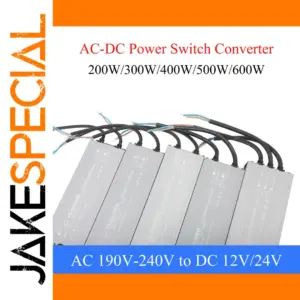 Outdoor Power Supply 200W-600W IP67 Waterproof