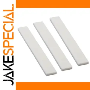 Set of 3 Natural Cattle Bone Guitar Saddles