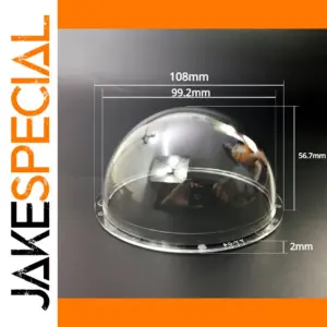4-Inch Acrylic Dome CCTV Camera Cover