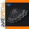 Transparent LED Diode Kit - 100 pcs, 2x5x7mm