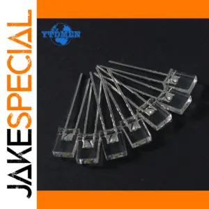 Transparent LED Diode Kit - 100 pcs, 2x5x7mm