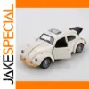 Vintage Volkswagen Beetle Die-Cast Pullback Toy Car