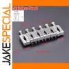 Stainless Steel & Titanium Guitar Saddles Set