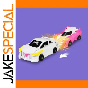 Magnetic Impact Deformation Toy Car for Kids