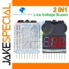 TZT 2-in-1 RC Voltage Tester with Buzzer