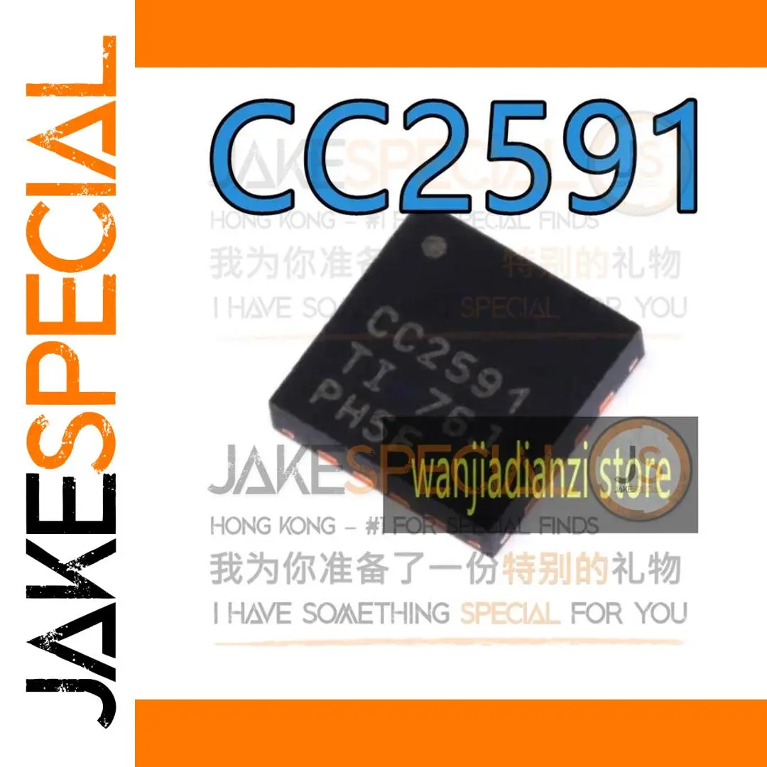 CC2591RF 2.4 GHz Range Extender Chip 1 CC2591RF 2.4 GHz Range Extender Chip