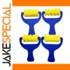 Vibrant 4-Piece Sponge Paint Roller Set