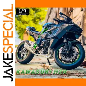 Kawasaki H2R 1:9 Diecast Motorcycle Model