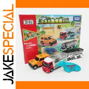 Vivid TOMICA Zoo Vehicle Set, 6 Pieces
