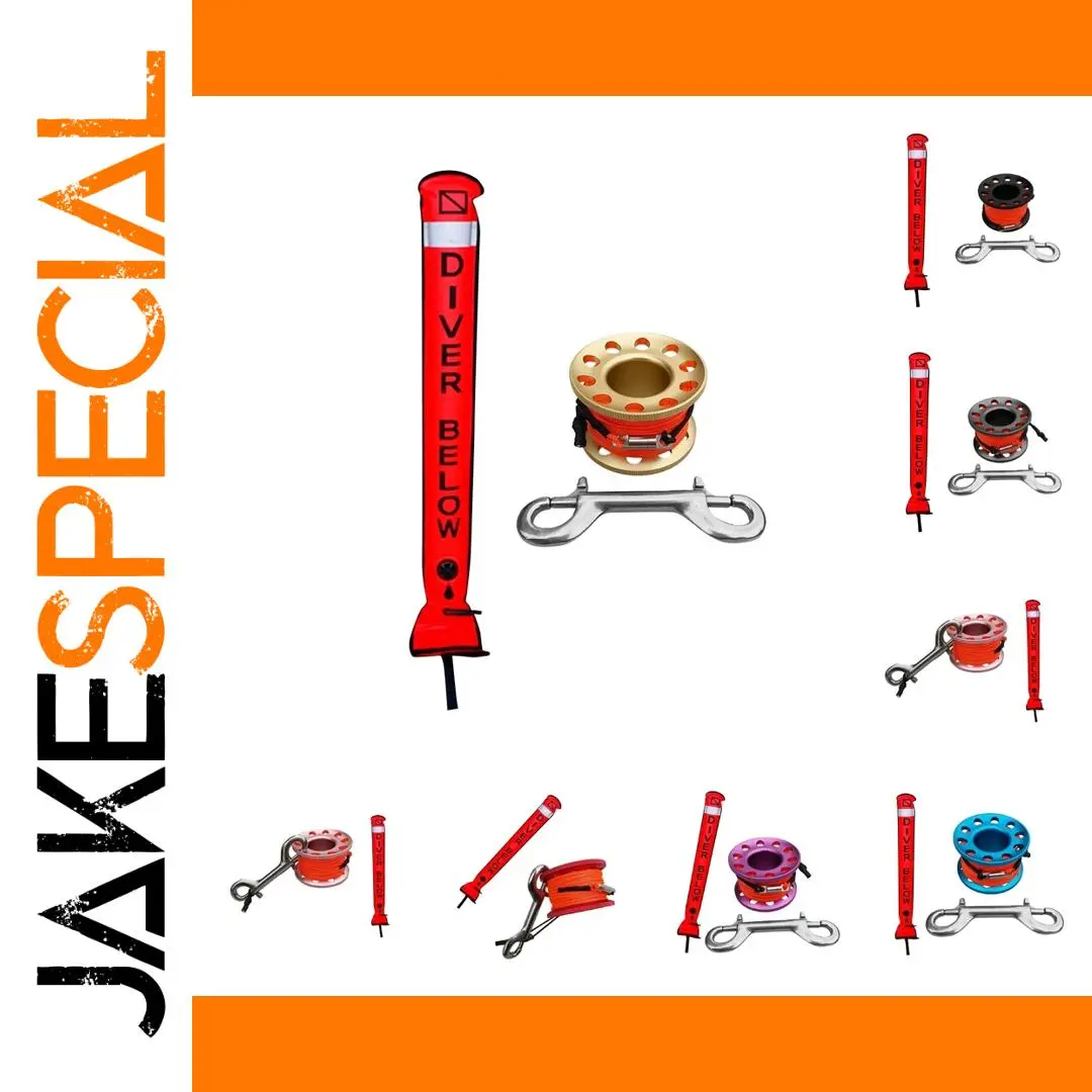 Red Surface Marker Buoy with 15m Reel 1 Red Surface Marker Buoy with 15m Reel