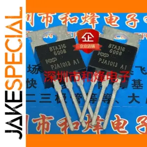 Set of 10 BTA316-600B Thyristors for High Voltage