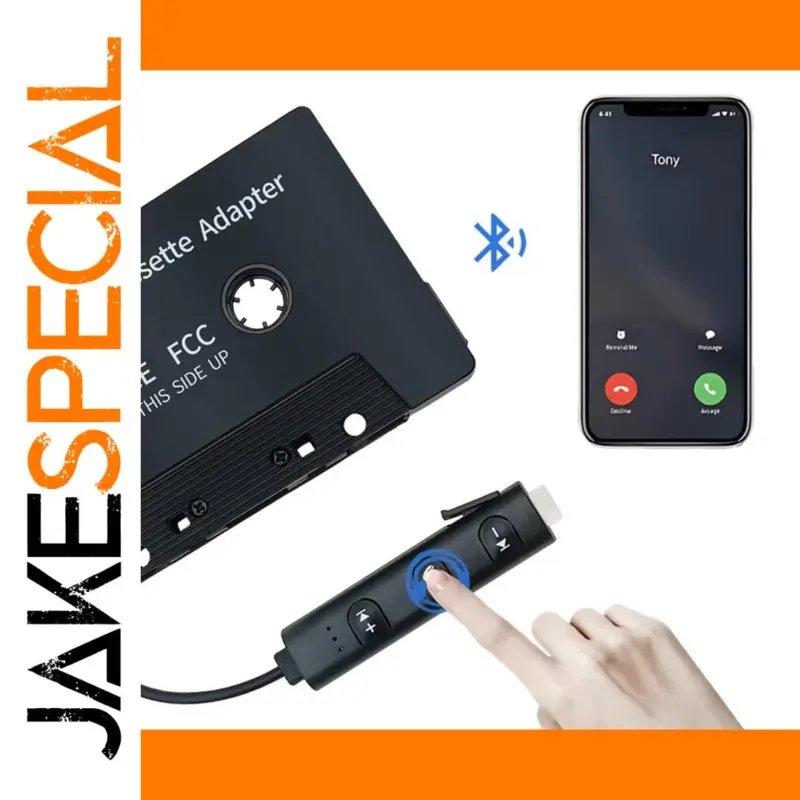 Transform Your Classic Car with the Vintage Car MP3 Tape Converter with Bluetooth 1 4135c29f85c84cff8a83bec4 product image