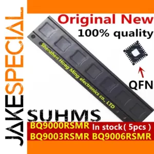 Set of Five QFN-32 Voltage Regulators for Electronics