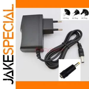 Universal 6V AC/DC Power Adapter with 500-1000mA