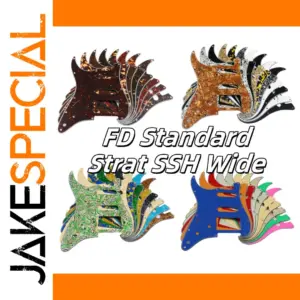 Custom Left-Handed Fender Stratocaster Pickguard