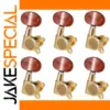 Gold Locking Guitar Tuning Pegs Set for Electric & Acoustic
