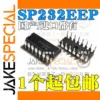 Set of 5 DIP16 MAX232EPE Transceiver Chips
