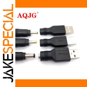 Adjustable DC Power Adapter Set for Laptops