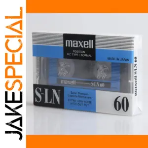 Maxell S-LN 60-Minute Analog Cassette Tape