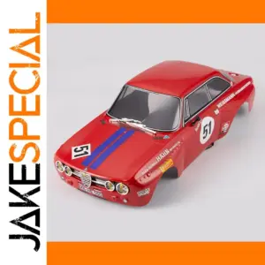 RC Alfa Romeo GTAm Body 1/10 Scale for Racing
