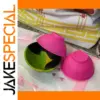 Vibrant 67mm Silicone Kitchen Bowl with Pink Lid
