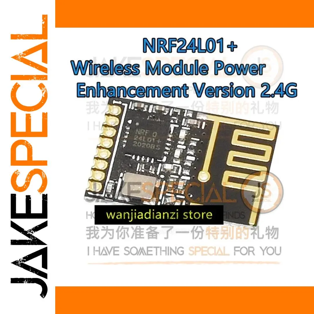 NRF24L01 Wireless Module 2.4 GHz, 15x29mm 1 NRF24L01 Wireless Module 2.4 GHz, 15x29mm