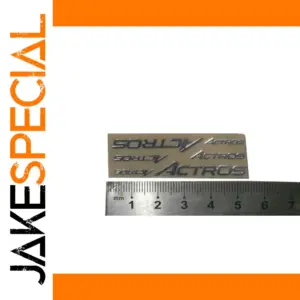 Silver Metal Stickers for Benz RC Trucks