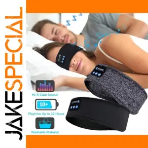 Wireless Sleep Mask with Bluetooth Earphones