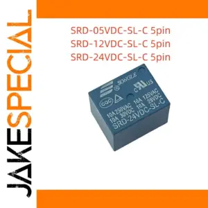 Blue 5-48VDC Relay Module for Automation