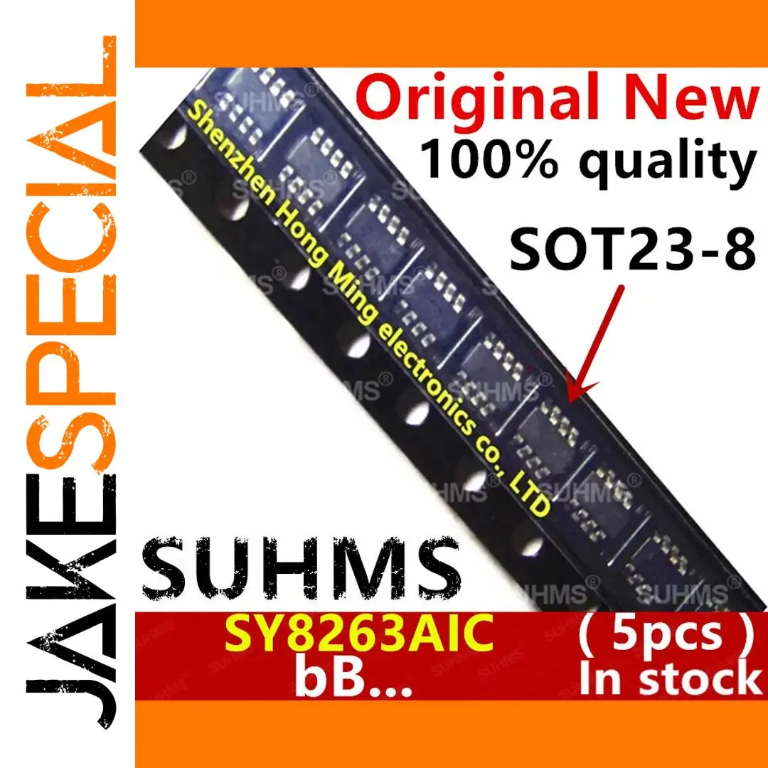 Set of 5 SY8263AIC Drive ICs in SOT23-8 Package 1 Set of 5 SY8263AIC Drive ICs in SOT23-8 Package