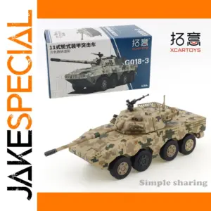 1/64 Scale Sand Camouflage Military Vehicle