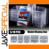Transparent Collectible Display Cases Set (5 Sizes)
