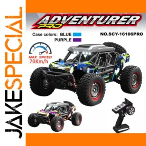 Off-Road RC Car with 70 km/h Speed