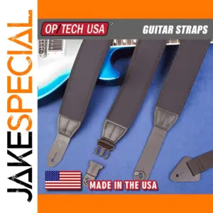 Neoprene Guitar Strap with Adjustable Length