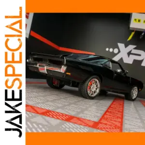 Black 1:24 Dodge Diecast Model Car