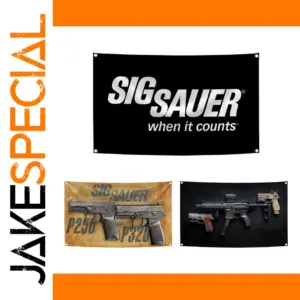SIG Sauer P320 Banner for Outdoor Use