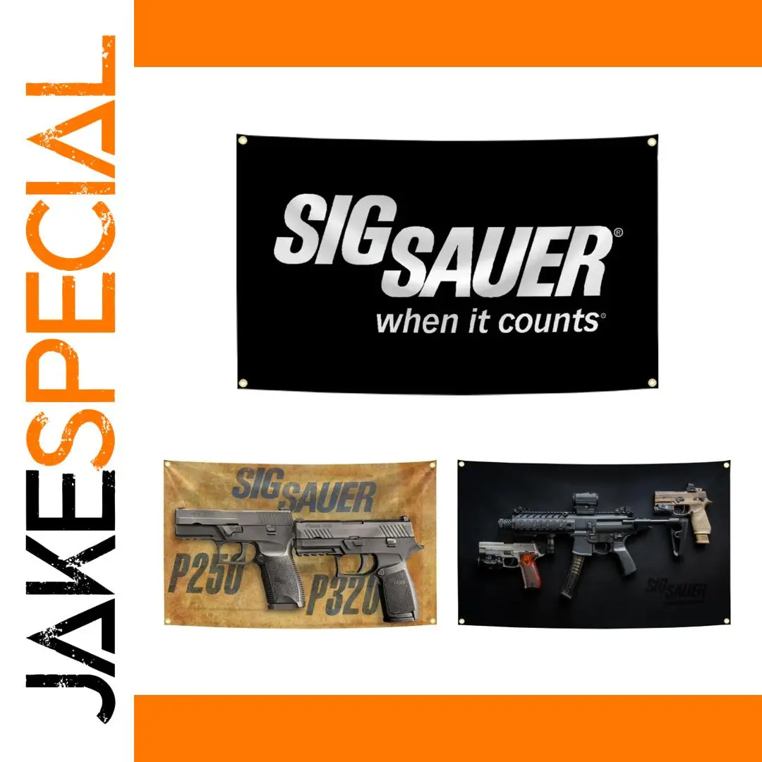 SIG Sauer P320 Banner for Outdoor Use 1 SIG Sauer P320 Banner for Outdoor Use