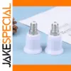 E14 to E27 Socket Adapter Set (2-Pack)
