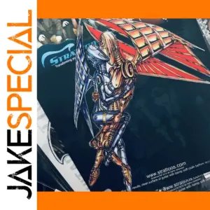 Futuristic Guitar Decal "Embrace" for Electric and Acoustic Instruments