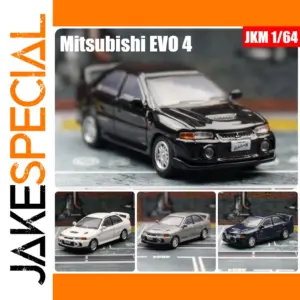 Miniature Mitsubishi Lancer EVO 4 1:64 Scale