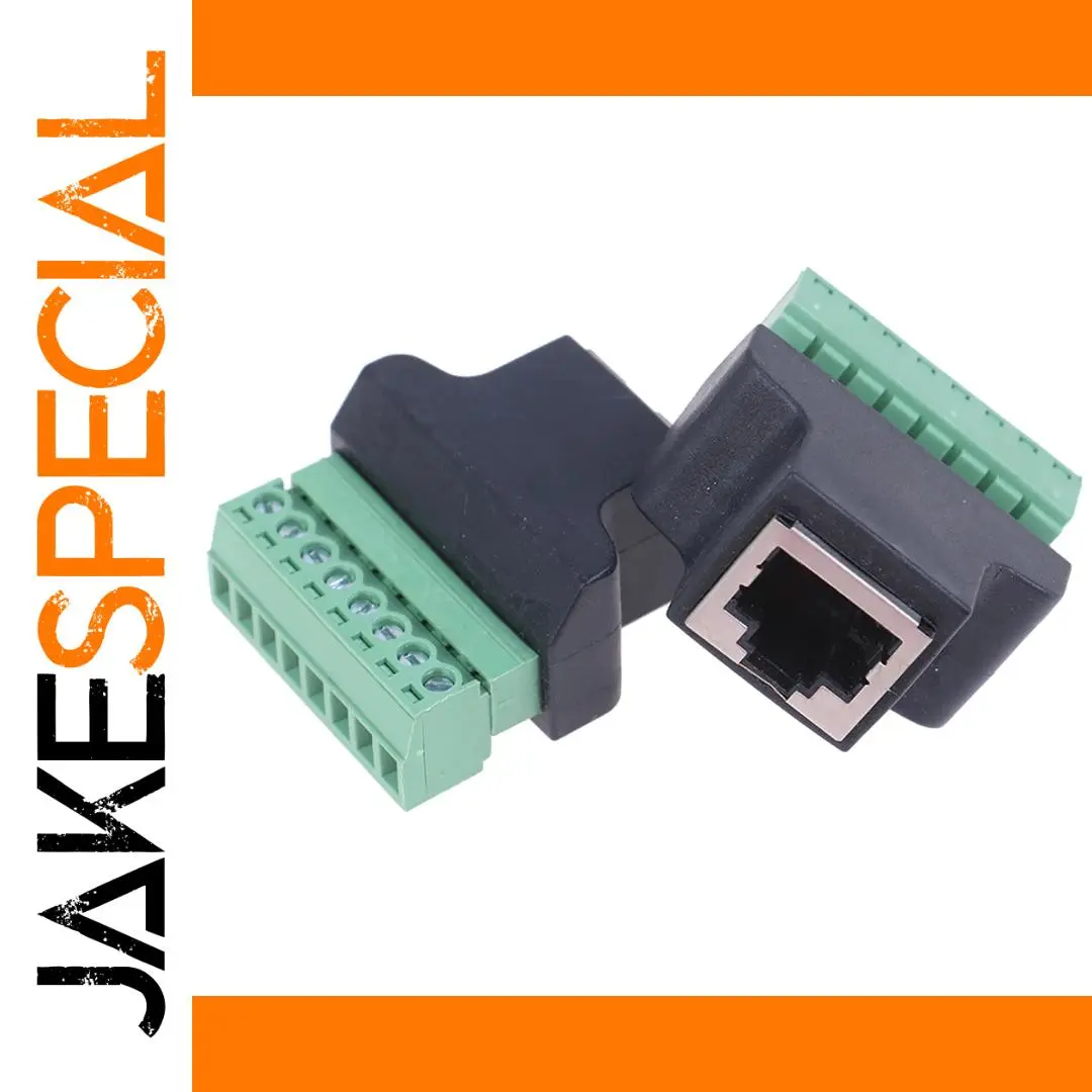 RJ45 to Screw Terminal Adapter for CCTV Systems 1 RJ45 to Screw Terminal Adapter for CCTV Systems