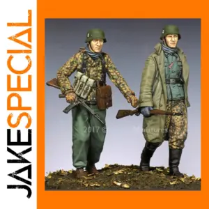 WWII Resin Miniatures 1/35 Scale Diorama Set