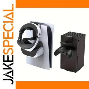 White Gaming Controller & Headset Wall Hook for PS4/PS5/Xbox