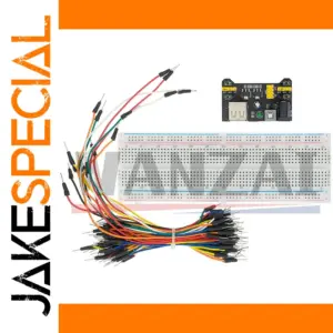 Breadboard Power Kit with 830-Point Breadboard